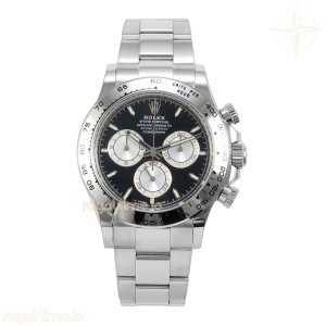 Daytona 126509 AVF Black/Silver Dial on SS Bracelet DD4131 (Mod)