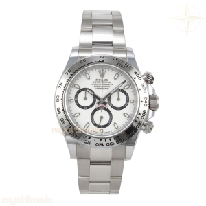 Daytona 126509 BTF White Dial on SS Braclet DD4131 (Weighted) 220g