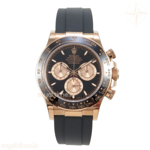 Daytona 126515 AVF Black/RG Dial on Oysterflex Strap DD4131 (Mod)