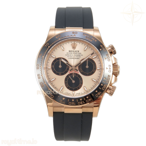 Daytona 126515 AVF RG/Black Dial on Oysterflex Strap DD4131 (Mod)