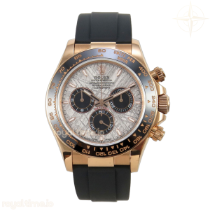 Daytona 126515 RG 3CF Meteorite Dial on Oysterflex Strap DD4131 (Gain Weight)