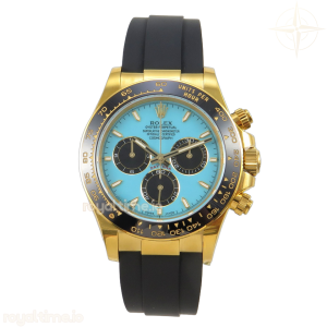 Daytona 126515 THBF Tiffany Blue Dial on Oysterflex Strap SH4131 (Weighted)