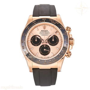 Daytona 126515 TMF RG/Black Dial on Oysterflex Strap DD4131