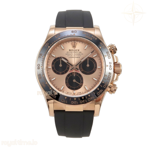 Daytona 126515 TMF RG/Black Dial on Oysterflex Strap DD4131(162g)