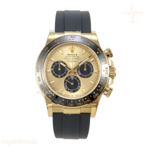 Daytona 126518 AVF YG/Black Dial on Oysterflex Strap DD4131 (Mod)