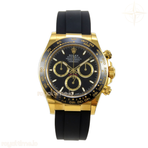 Daytona 126518 BTF Black Dial on Oysterflex Strap DD4131 (Weighted) 162g