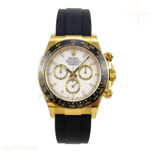 Daytona 126518 BTF White Dial on Oysterflex Strap DD4131 (Weighted) 162g