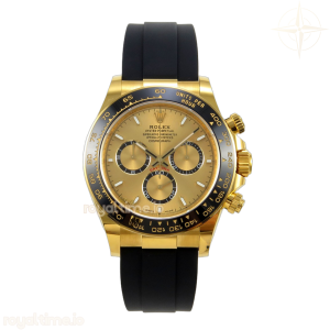 Daytona 126518 BTF YG Dial on Oysterflex Strap DD4131 (Weighted) 162g