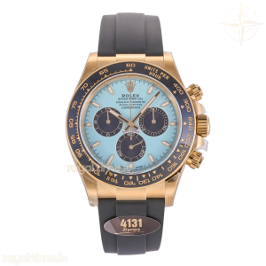 Daytona 126518 JF YG Tiffany Blue Dial on Oysterflex Strap JH4131 (Free Sprung)