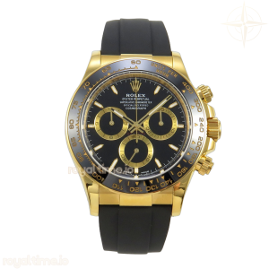 Daytona 126518 TMF Black Stick Dial on Oysterflex Strap DD4131(162g)
