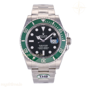 Submariner 41mm 126610 LV Kermit THBF 904L SS Case and Bracelet JH3235 (Free Sprung)