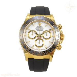 Daytona 126518 TMF White Dial on Oysterflex Strap DD4131(162g)