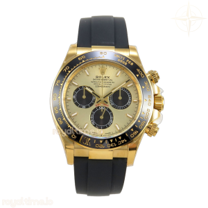 Daytona 126518 VF YG/Black Dial on Oysterflex Strap DD4131
