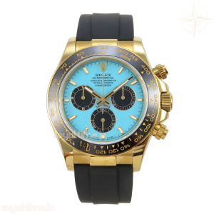 Daytona 126518 YG 3CF Tiffany Turquoise Blue Dial on Oysterflex Strap DD4131 (Gain Weight)