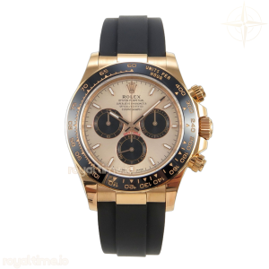 Daytona 126515 RG Clean Plus 904L Steel RG/Black Dial on Oysterflex Strap DD4131