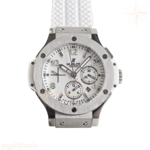 Hublot Big Bang Chronograph Evolution Steel White Dial