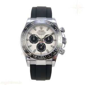 Daytona 126519 QF Meteorite Dial on Oysterflex Strap JH4131 V18 Weighted (Free Sprung) Weighted 157g