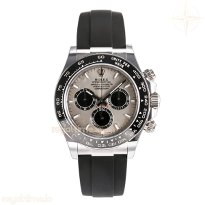 Daytona 126519 SS ARF Silver/Black Stick Dial on Oysterflex Strap DD4131 V2 (Weighted)