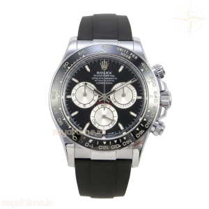 Daytona 126519 TMF Black/Silver Dial on Oysterflex Strap DD4131(162g)