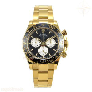 Daytona 126528 LN Le Mans QF on YG Bracelet JH4132 (Free Sprung) Weighted 175g