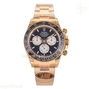 Daytona 126528 LN Le Mans QF on YG Bracelet JH4132 Free Sprung (Weighted) 175g