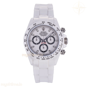 Daytona AET White Ceramic Case and Bracelet ADGF White Dial DD4801