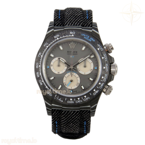 Daytona DIW Black Carbon Case DIWF Edition Gray/White Dial on Black Nylon Strap DD4801