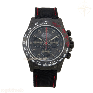 Daytona DIW Carbon N6F Black Dial on Black Nylon Strap SA4130